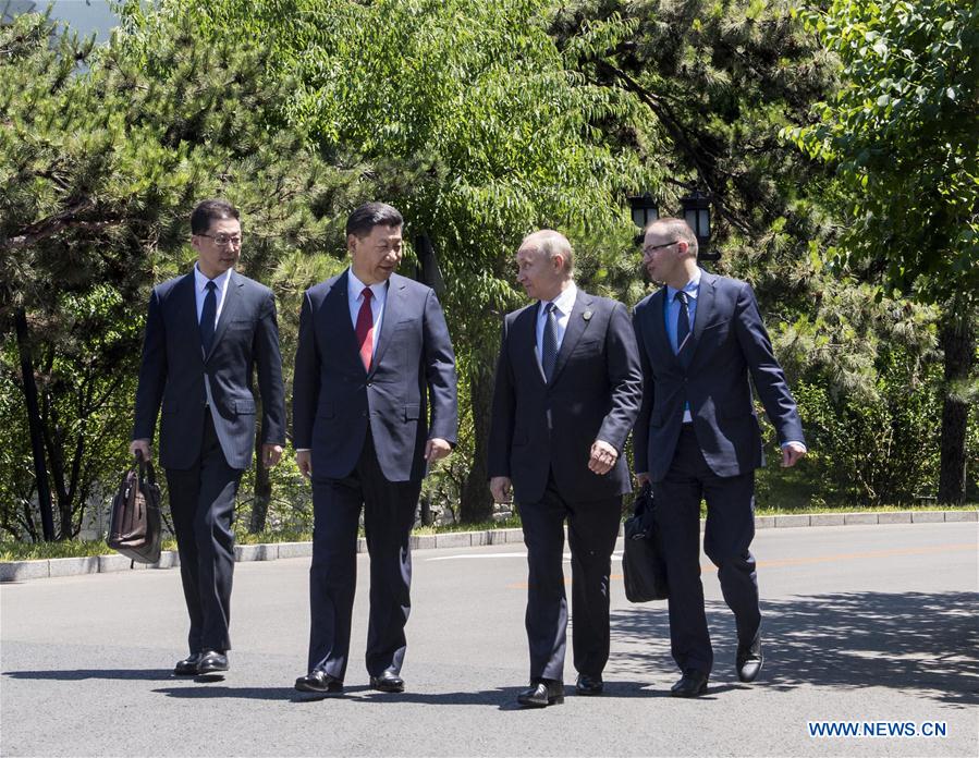 (BRF)CHINA-BEIJING-XI JINPING-RUSSIAN PRESIDENT-MEETING(CN)