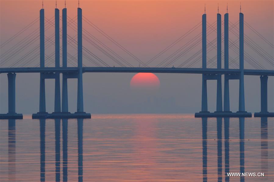 #CHINA-SHANDONG-QINGDAO JIAOZHOU BAY BRIDGE (CN) 