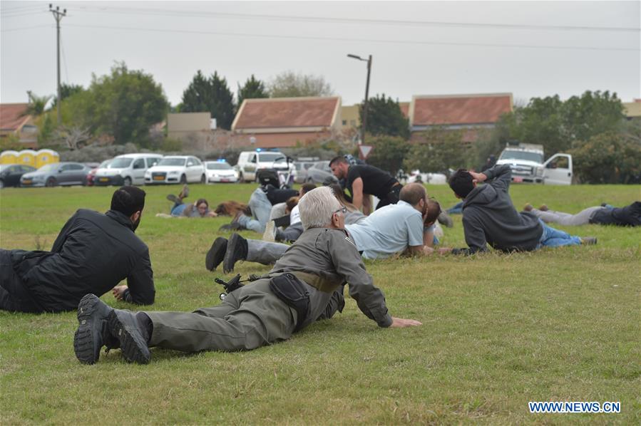 ISRAEL-KFAR AZZA-ROCKET ATTACK