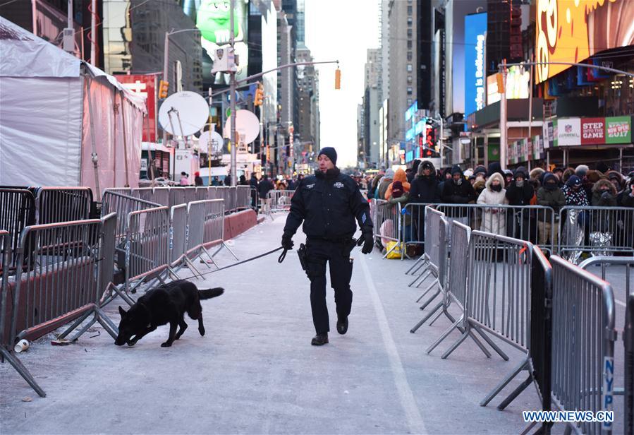 U.S.-NEW YORK-NEW YEAR CELERATION-SECURITY