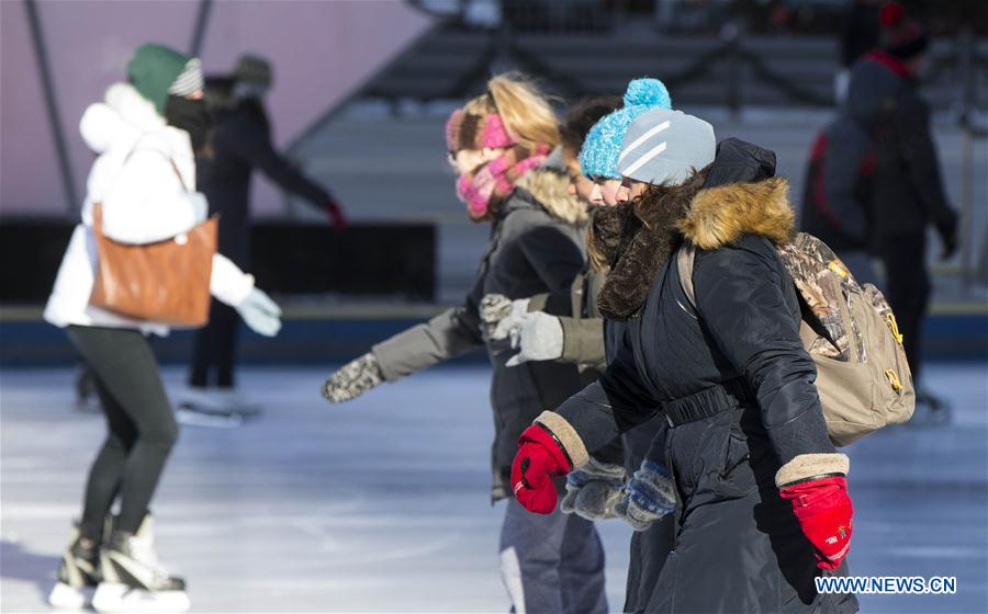 CANADA-TORONTO-EXTREME COLD WEATHER