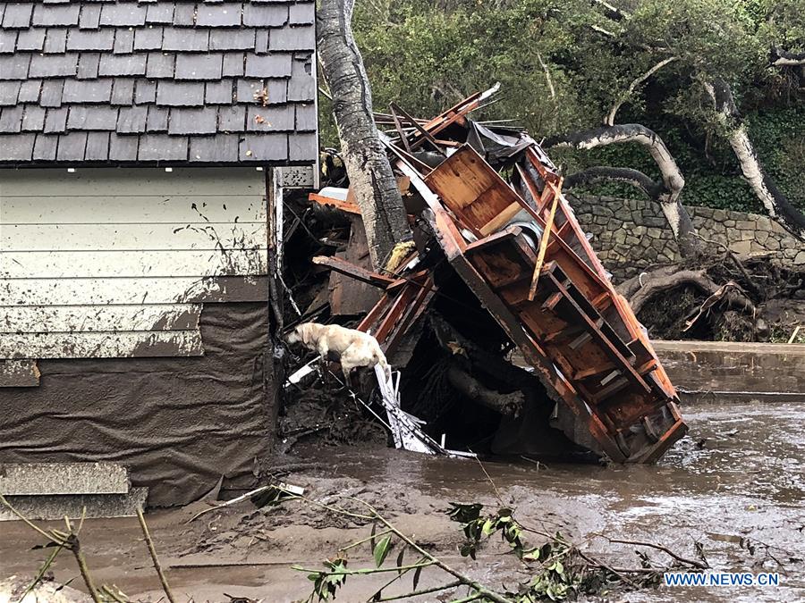 U.S.-CALIFORNIA-MONTECITO-MUDSLIDE