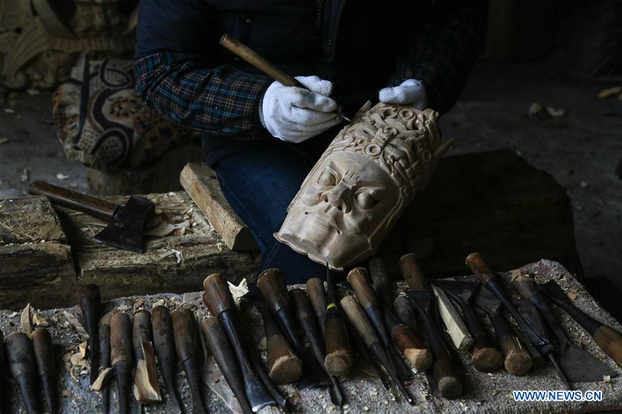 #CHINA-GUIZHOU-ANSHUN-DIXI OPERA-FACIAL MASK (CN)