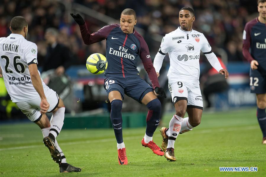 (SP)FRNACE-PARIS-SOCCER-LIGUE 1-PARIS SAINT-GERMAIN VS DIJON