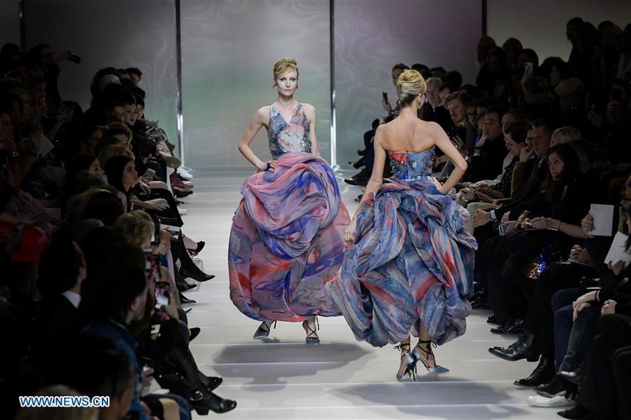 FRANCE-PARIS-FASHION WEEK-HAUTE COUTURE-GIORGIO ARMANI PRIVE