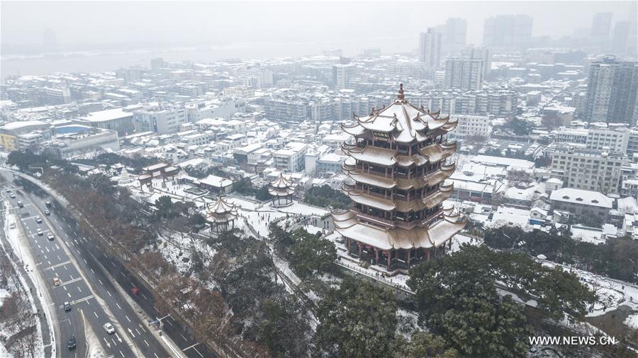 CHINA-WUHAN-SNOWFALL (CN)