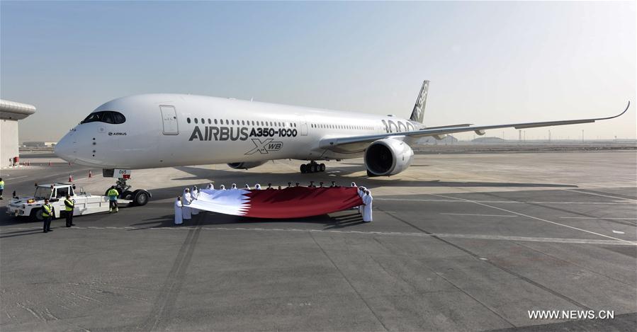 QATAR-DOHA-AIRBUS A350-1000-DEMONSTRATION TOUR