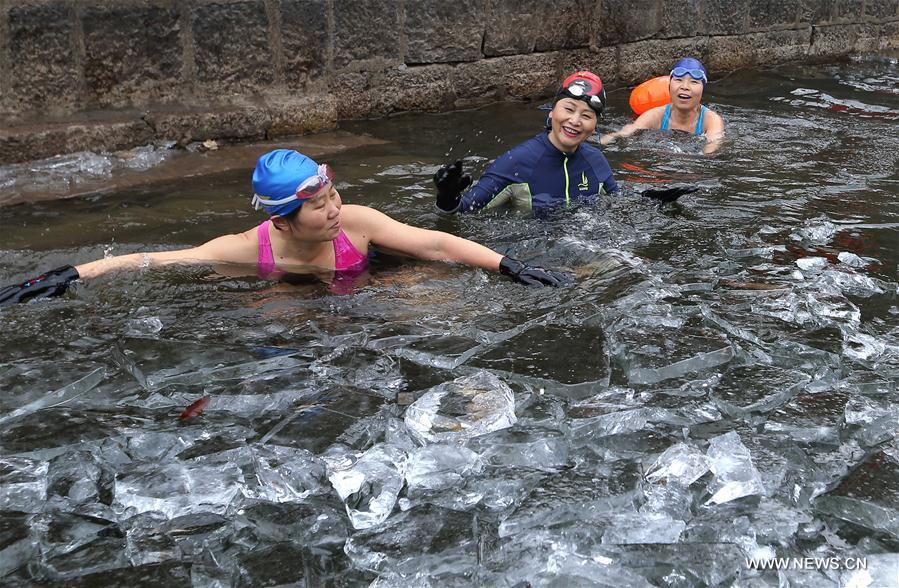 #CHINA-JIANGSU-WINTER SWIMMING (CN)