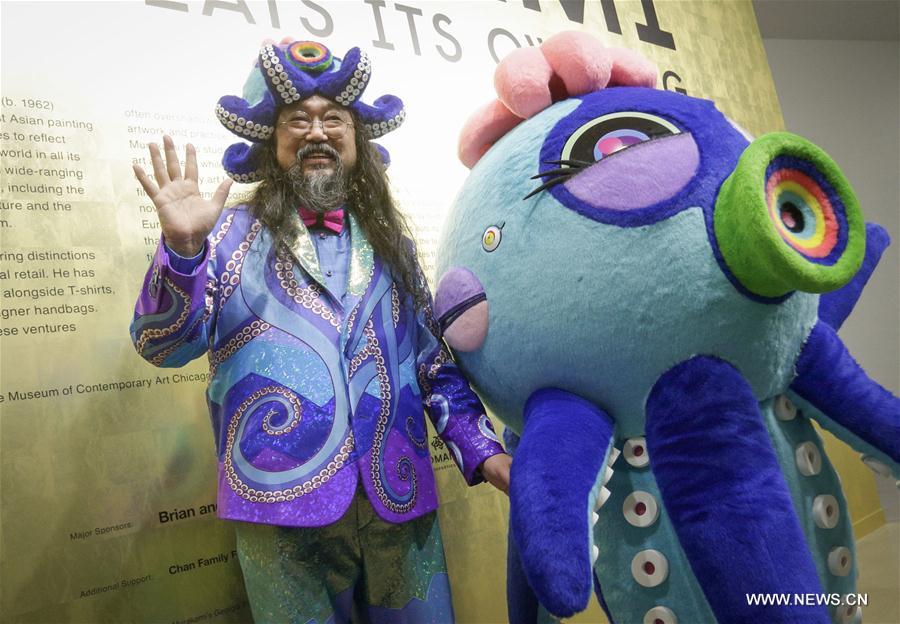 CANADA-VANCOUVER-TAKASHI MURAKAMI-EXHIBITION