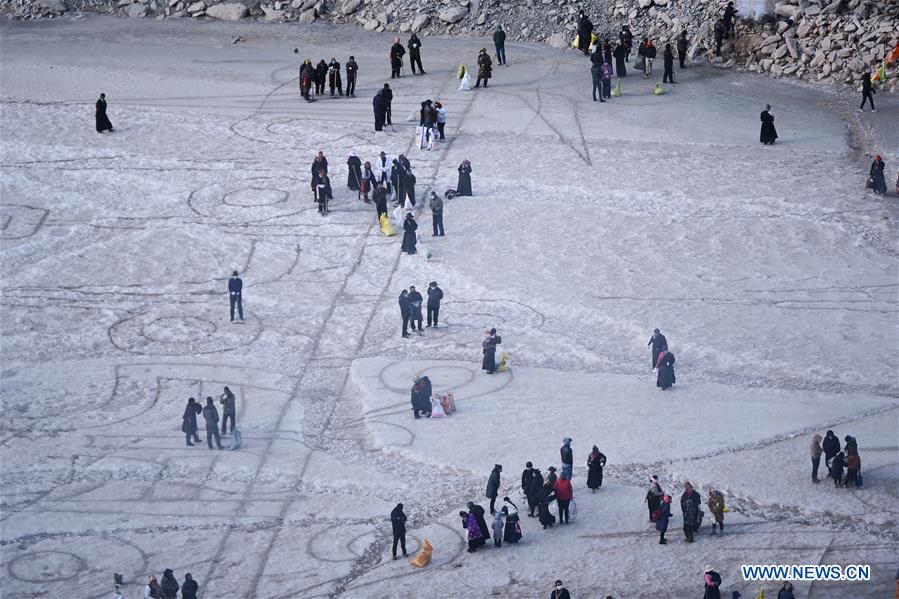 CHINA-QINGHAI-SAND-ICE(CN)