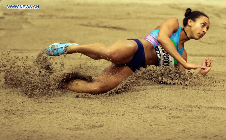 (SP)GERMANY-KARLSRUHE-IAAF WORLD INDOOR TOUR-WOMEN'S LONG JUMP