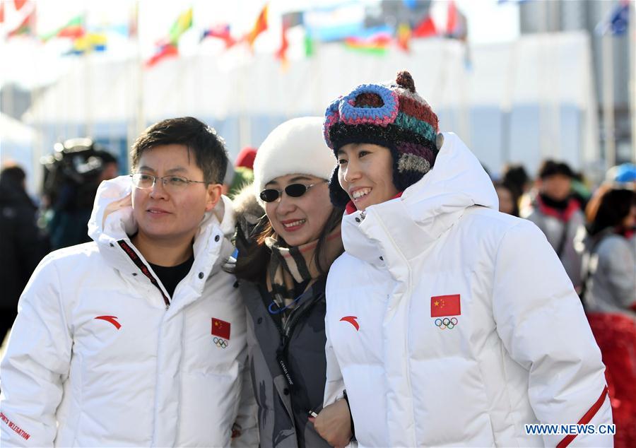 (SP)OLY-SOUTH KOREA-PYEONGCHANG-CHINESE DELEGATION-TEAM WELCOME CEREMONY