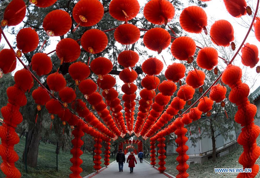 CHINA-BEIJING-DITAN PARK-TEMPLE FAIR (CN)