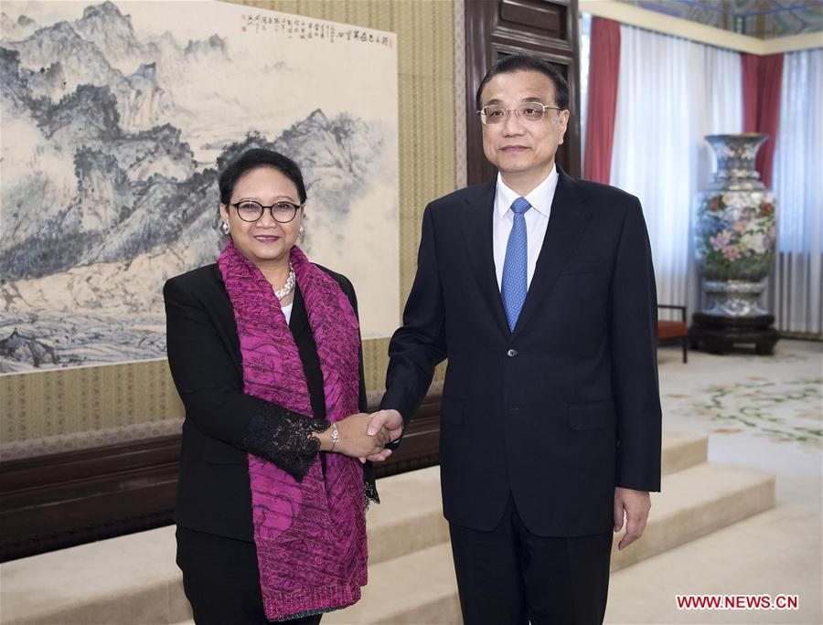 CHINA-BEIJING-LI KEQIANG-INDONESIAN FM-MEETING (CN)