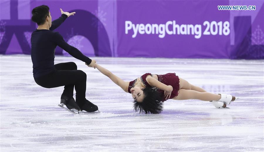 (SP)OLY-SOUTH KOREA-PYEONGCHANG-FIGURE SKATING-PAIR SKATING SHORT PROGRAM