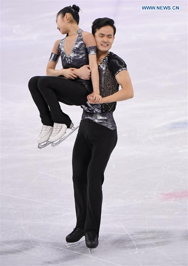 (SP)OLY-SOUTH KOREA-PYEONGCHANG-FIGURE SKATING-PAIR SKATING SHORT PROGRAM