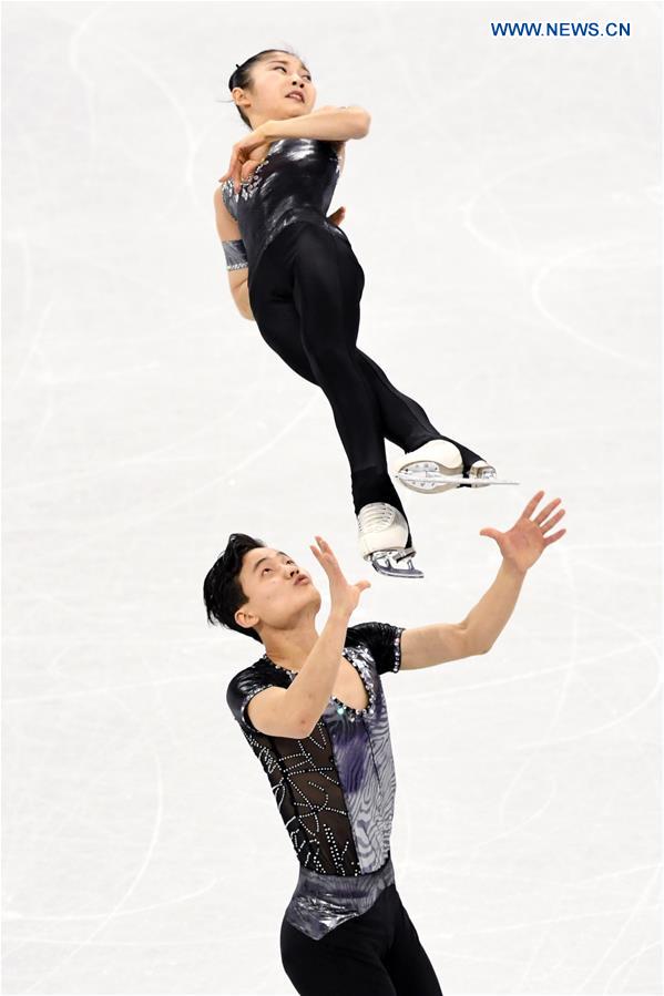 (SP)OLY-SOUTH KOREA-PYEONGCHANG-FIGURE SKATING-PAIR SKATING SHORT PROGRAM