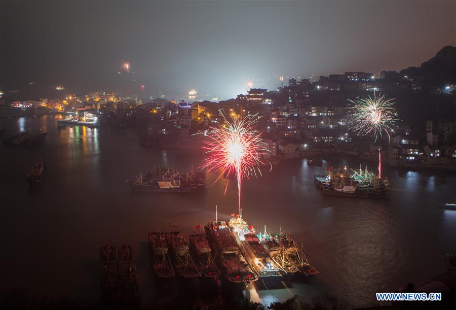 #CHINA-ZHEJIANG-WENLING-FIREWORK (CN)