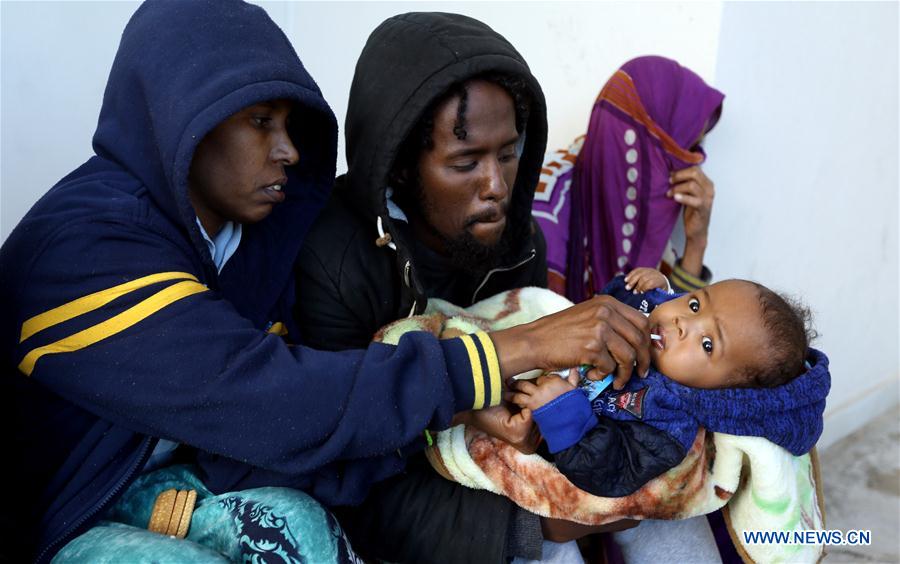 LIBYA-TRIPOLI-MIGRANTS-RESCUE