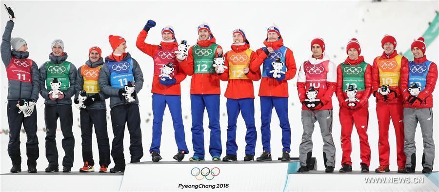 (SP)OLY-SOUTH KOREA-PYEONGCHANG-SKI JUMPING-MEN'S TEAM