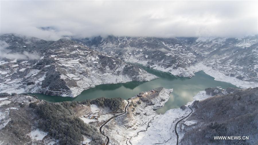 CHINA-SICHUAN-QIAOQI-SNOW SCENERY (CN)