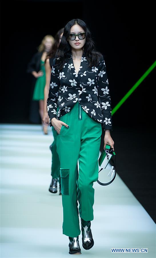 ITALY-MILAN-FASHION WEEK-EMPORIO ARMANI