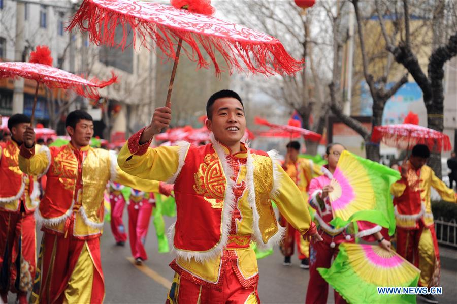 CHINA-SHAANXI-FOLK PERFORMANCE(CN)