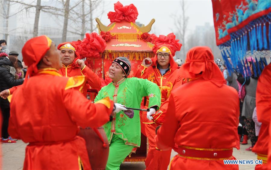 #CHINA-HEBEI-CANGZHOU-FOLK PERFORMANCE (CN)