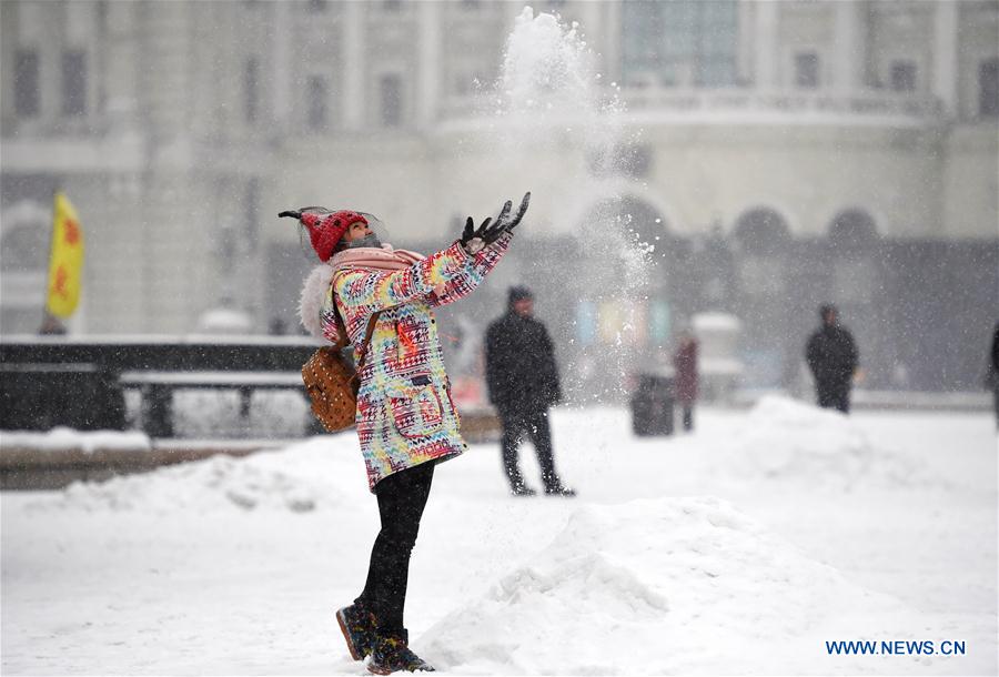 CHINA-HEILONGJIANG-SNOWFALL(CN)