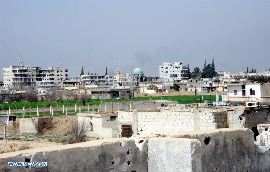 SYRIA-DAMASCUS-EASTERN-GHOUTA-LIBERATED TOWN