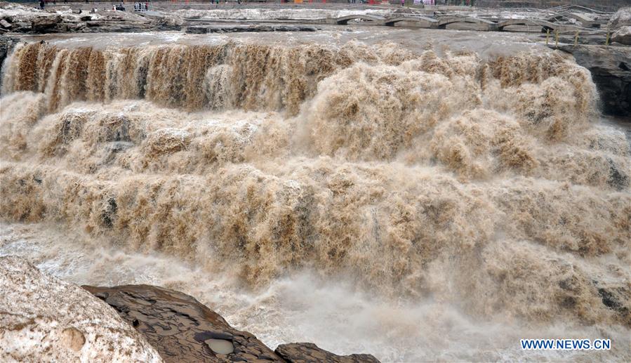 #CHINA-SHANXI-HUKOU WATERFALL (CN)