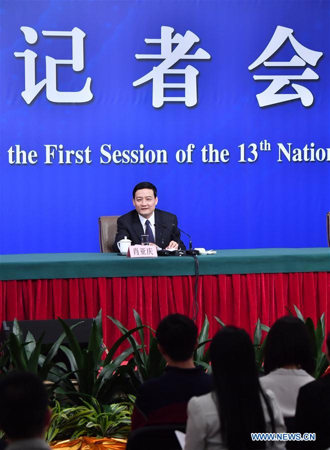 (TWO SESSIONS)CHINA-BEIJING-NPC-PRESS CONFERENCE-STATE-OWNED ENTERPRISES (CN)