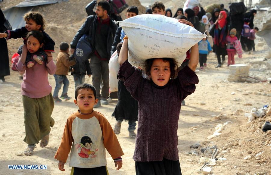 SYRIA-DAMASCUS-EASTERN GHOUTA-CIVILIANS-EVACUATION