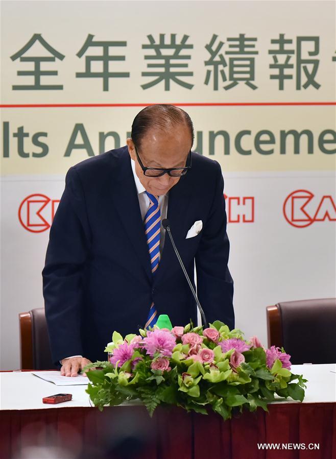 CHINA-HONG KONG-BUSINESS-LI KA-SHING-RETIREMENT (CN)