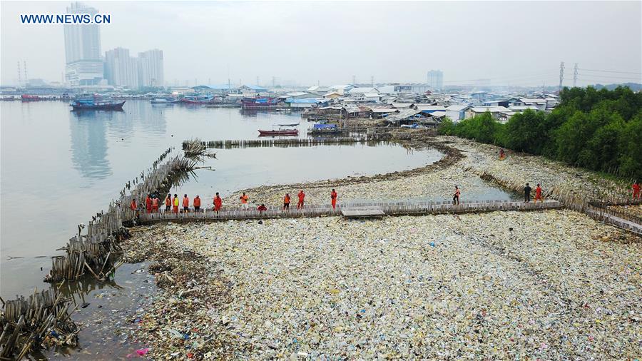 INDONESIA-JAKARTA BAY-POLLUTION