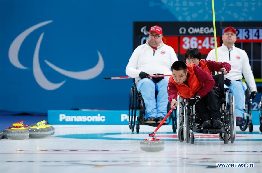 (SP)OLY-PARALYMPIC-SOUTH KOREA-GANGNEUNG-WHEELCHAIR CURLING-CHINA-GOLD MEDAL