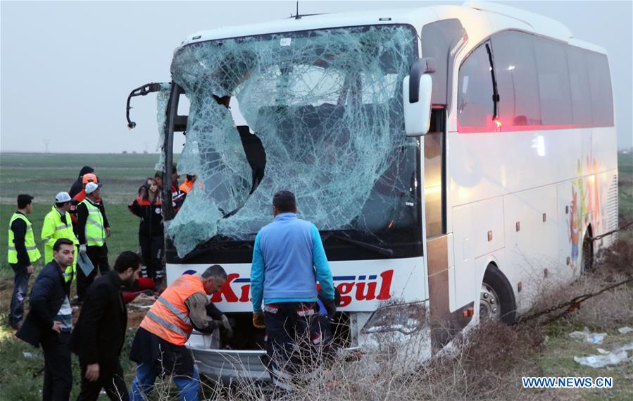 TURKEY-AKSARAY-BUS-ACCIDENT