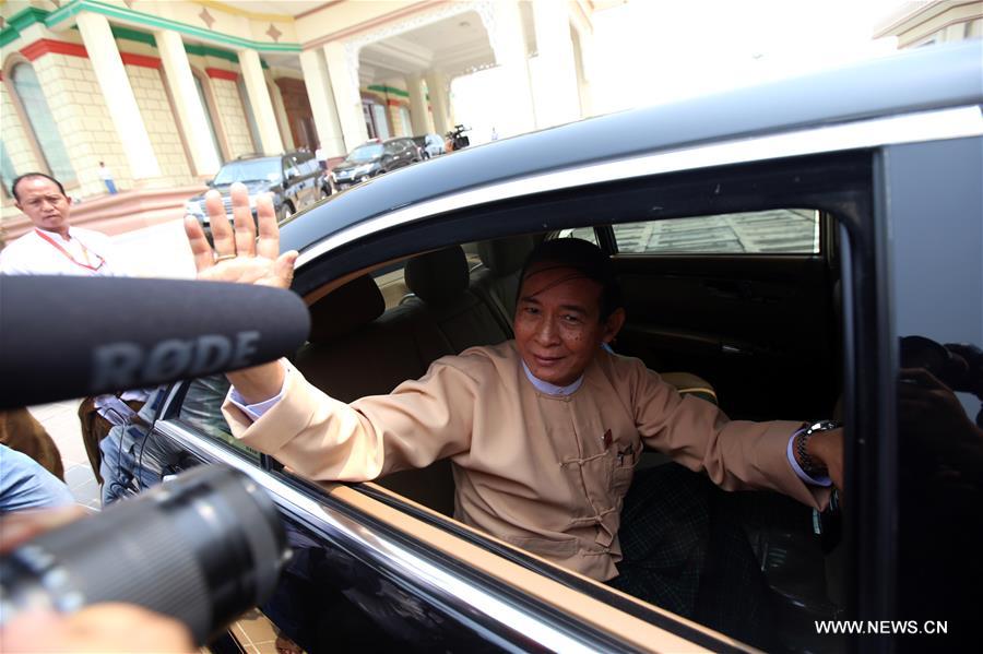 MYANMAR-NAY PYI TAW-NEW PRESIDENT