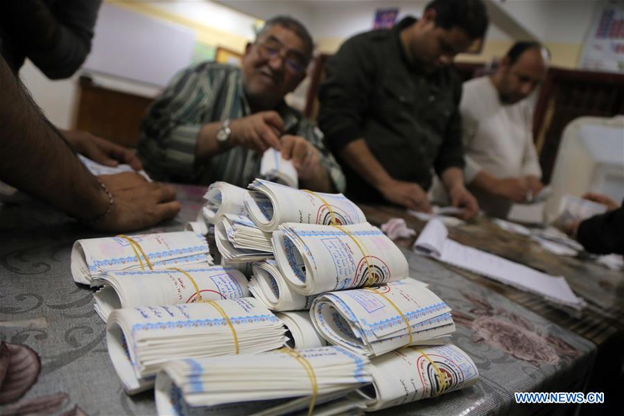 EGYPT-CAIRO-PRESIDENTIAL ELECTION-VOTE-COUNTING