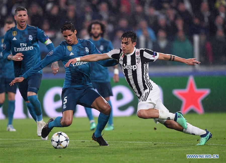 (SP)ITALY-TURIN-SOCCER-UEFA-CHAMPIONS LEAGUE-JUVENTUS VS REAL MADRID