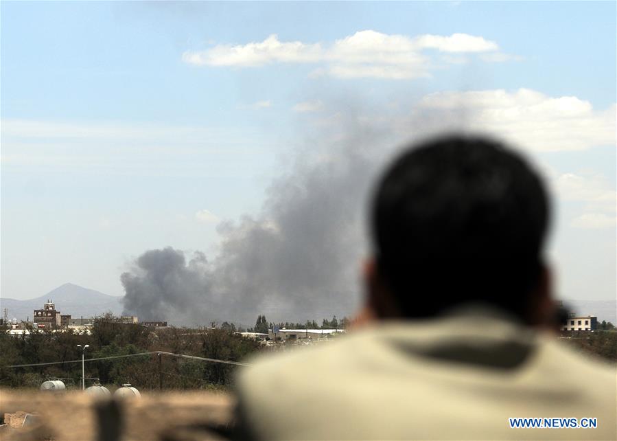 YEMEN-SANAA-AIRSTRIKES