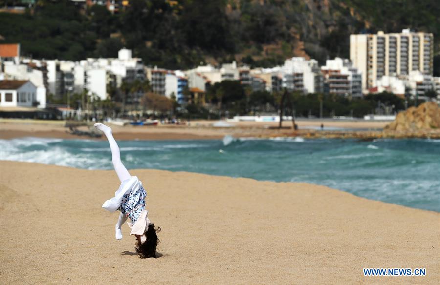 SPAIN-BLANES-SPRING