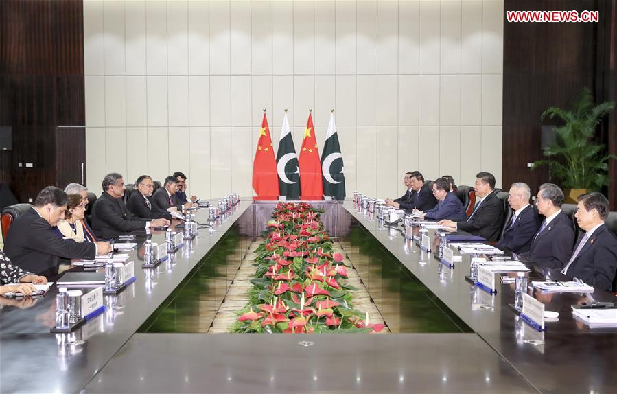 CHINA-BOAO-XI JINPING-PAKISTAN-MEETING (CN)