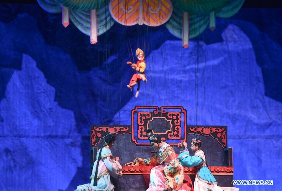 CHINA-FUJIAN-PUPPET-YOUNG ACTORS (CN)