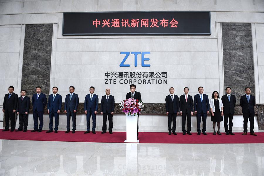 CHINA-GUANGDONG-SHENZHEN-ZTE-PRESS (CN)