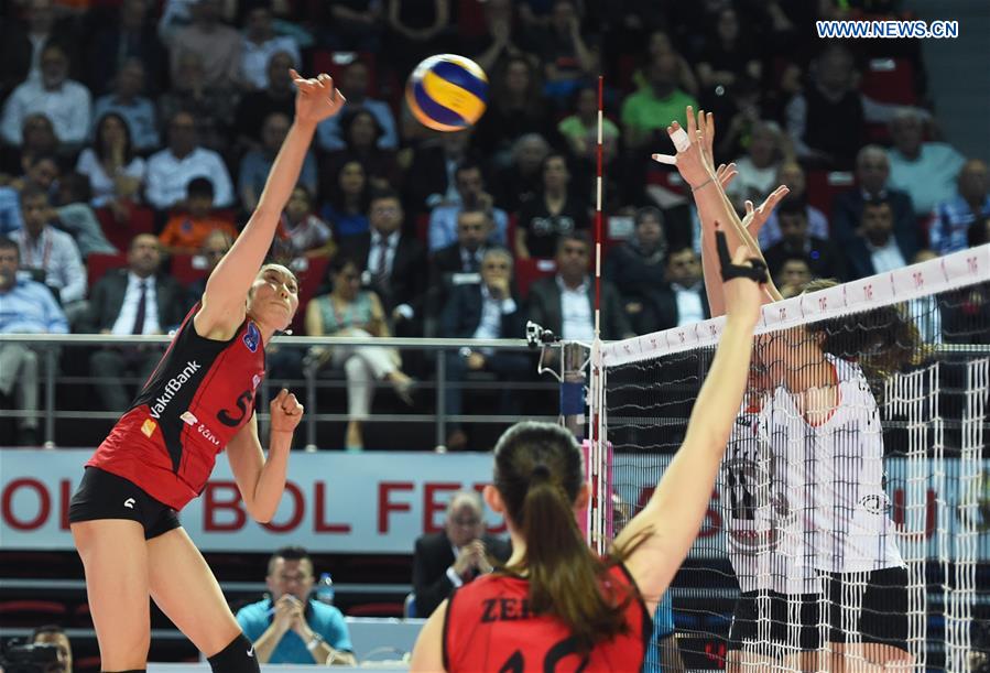 (SP)TURKEY-ISTANBUL-VOLLEYBALL-TURKISH WOMEN LEAGUE-FINAL 