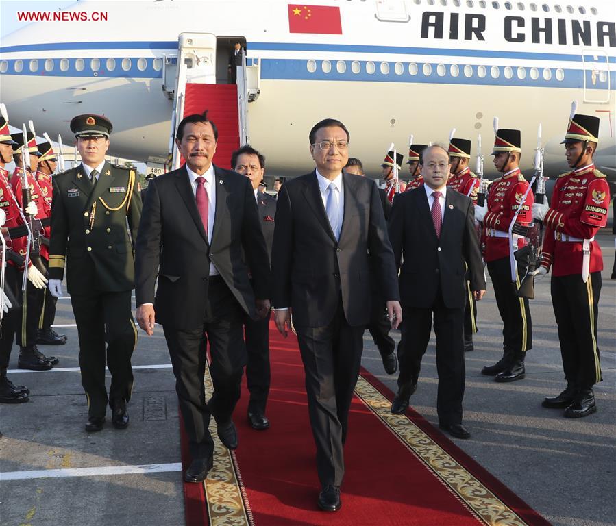 INDONESIA-JAKARTA-LI KEQIANG-ARRIVAL