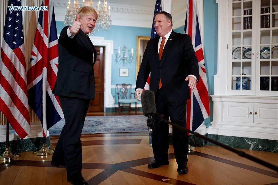 U.S.-WASHINGTON D.C.-SECRETARY OF STATE-BRITAIN-FOREIGN SECRETARY-MEETING