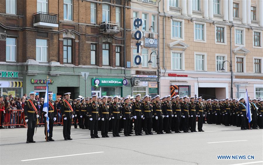 RUSSIA-VLADIVOSTOK-VICTORY DAY-CELEBRATION