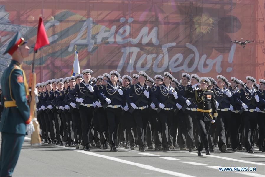 RUSSIA-ST. PETERSBURG-VICTORY DAY-PARADE